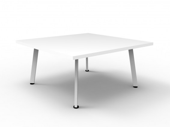 White Base - Natural White Top